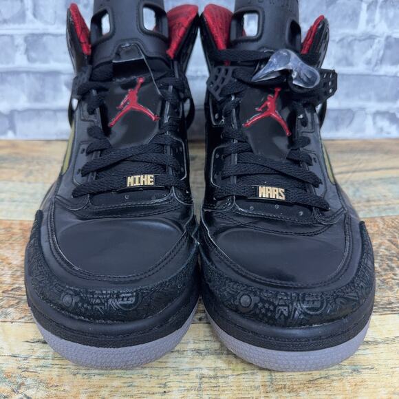 Nike Air Jordan Spizike Black Stealth Red 315371-001 Mens Size 12 Rare 2020 - Picture 4 of 13